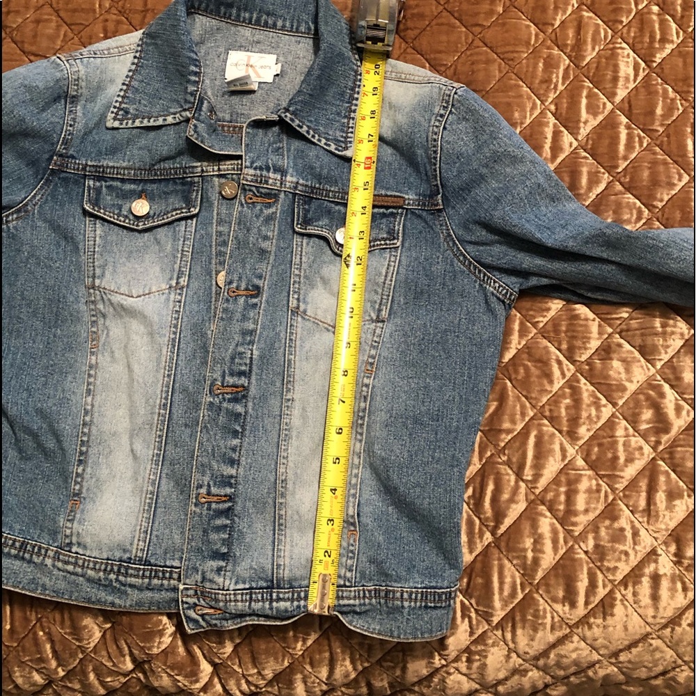 Calvin Klein Denim Jacket/Vintage - Picture 5 of 5